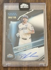 Topps 2026 Chrome Black Dalton Rushing Auto D...