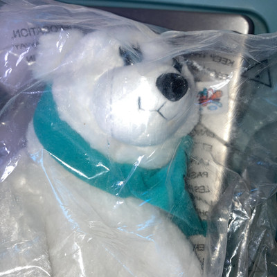 Lead The Change Polar Bear Plush Animal 9'' Girl Scout s 2015 ABC Bakers
