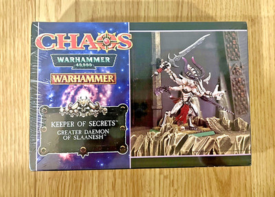 Warhammer 40k CHAOS Keeper of Secrets Greater Daemon of Slaanesh NIB