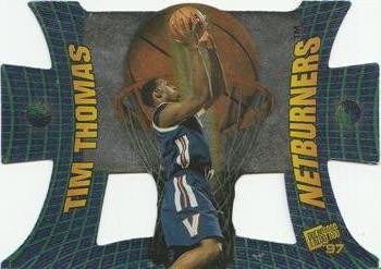 Tim Thomas 1997 Press Pass #NB6 Net Burners Villanova Wildcats | eBay