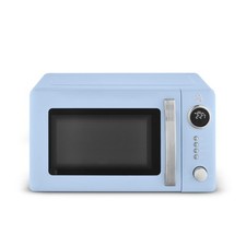 Retro 20L Digital Microwave 5 Power Levels 12 Auto Cook Pre sets Defrost by