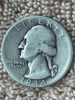 1944 Washington Quarter Silver 25C Circulated Business Strike Uncertified (39)