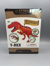 Clay-Deco Dinosaur T-Rex NEW