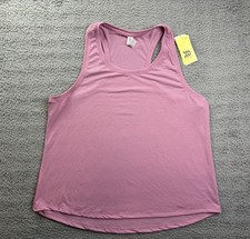 All in Motion Womens Large Mauve Beyond Ease Racerback Tank Top