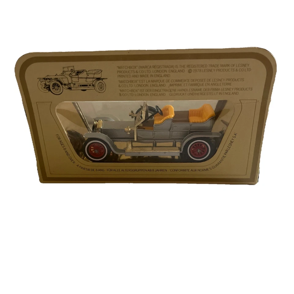 Vintage (NIB) Matchbox - Models of Yesteryear Y-10 1906 Rolls Royce Silver Ghost - Image 2 of 4