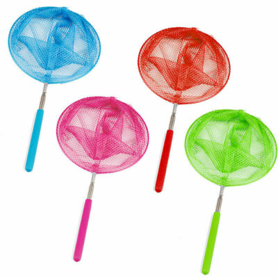childrens extendable fishing net 3X Childrens Extendable Net Kid Adjustable Sea Fishing Butterfly Catcher  Outdoor