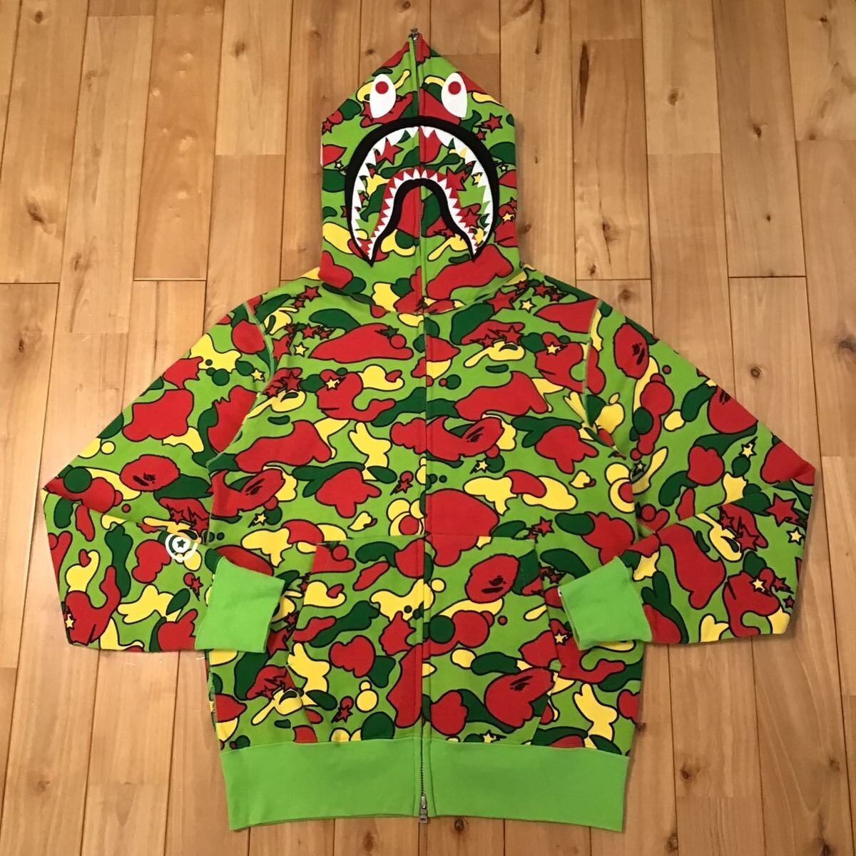 BAPE Psyche camo Shark full zip hoodie sta camo A Bathing BAPE Psyche camo Shark full zip hoodie sta camo A Bathing