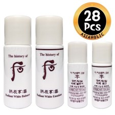 The history of Whoo Seol Radiant White Balancer 14pcs  Emulsion 14pcs 28pcs