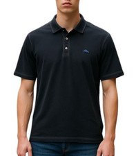 Tommy Bahama Island Zone Polo Men's XL Black Supima Cotton Golf Beach