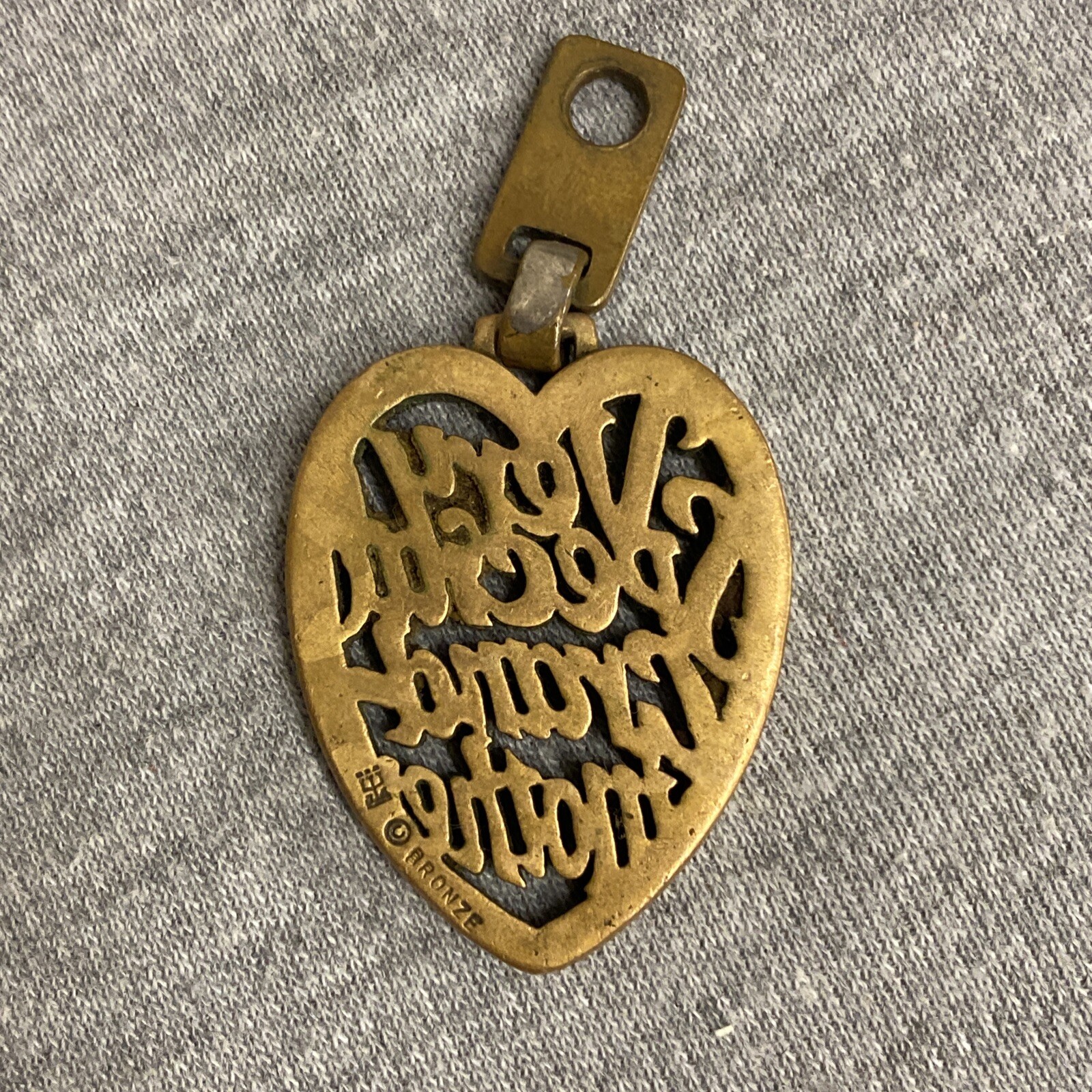 James Avery "A Very Special Grandmother" Bronze Heart… Gem