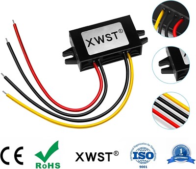 dc dc voltage converter 8v-22v to 3.7v waterproof converter 12v to 3.7v 3a 11...