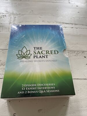 The Sacred Plant Healing Secrets Exposed 7 Episode Docuseries DVD Set NEW SEALED