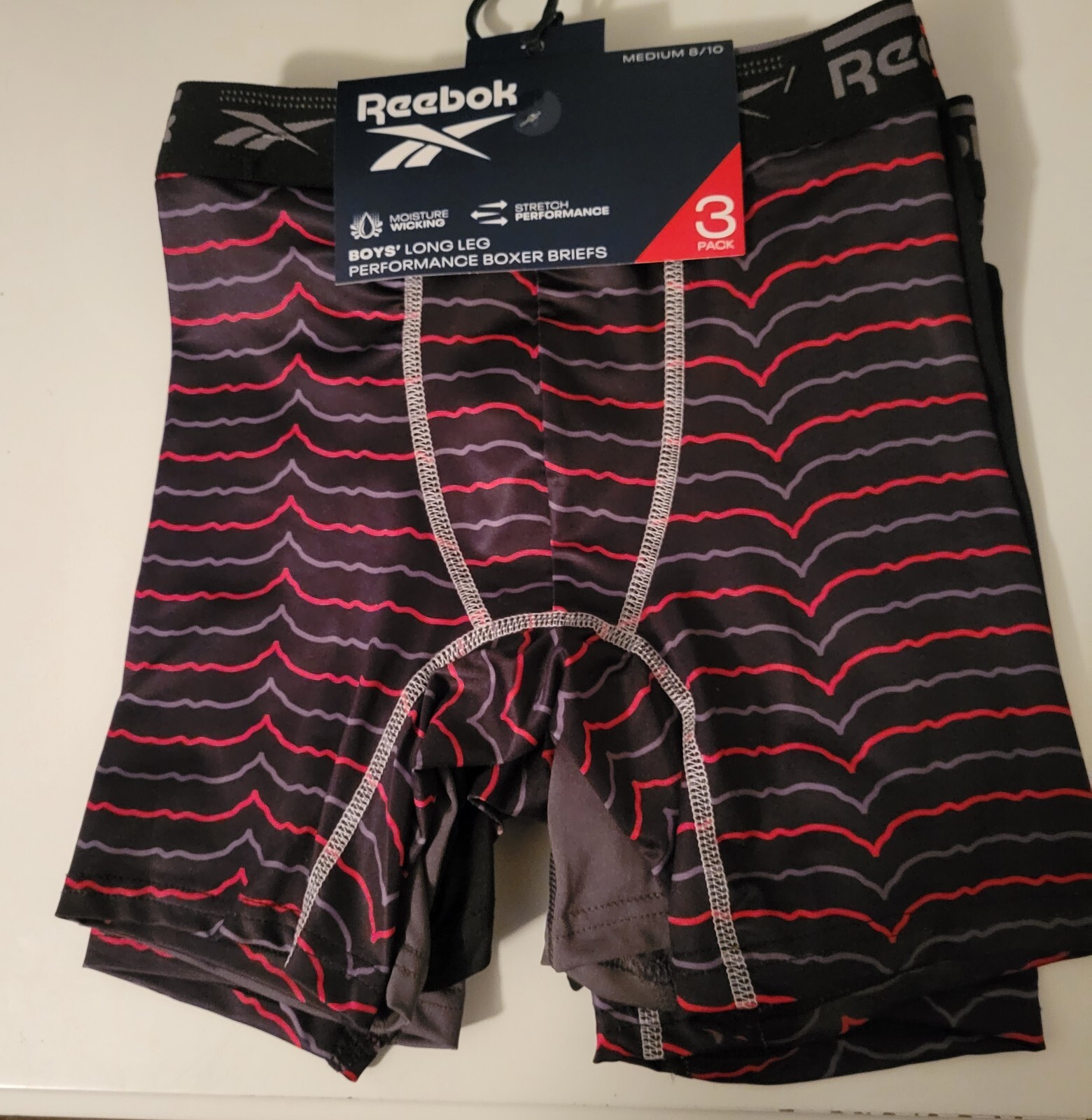 reebok long leg boxer briefs