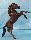 Nice Hagen Renaker 1980's Rearing Horse # 234 With Sticker