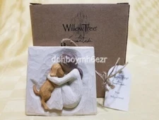 Willow Tree Susan Lordi True Ornament Puppy Dog Friend #26136 with box