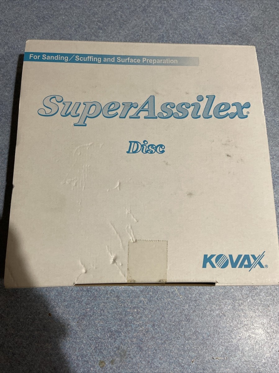 KOVAX Super Assilex 193-1545 6 in. 360 Grit Ocean Dry Sanding Disc