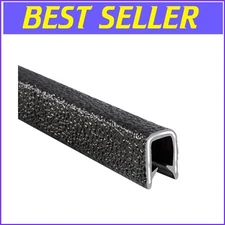 Weather-Resistant Black Edge Trim 25' - Ideal for DIY and Outdoor Applications