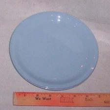 2 Vintage Skytone by Homer Laughlin Blue Salad Plates