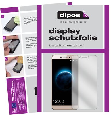 2x Schutzfolie für Leagoo T8s klar Displayschutzfolie Folie Display Schutz dipos