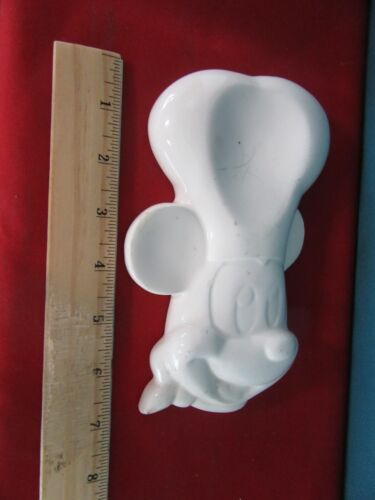 588. Vintage Mickey Maus Löffelauflage ganz weiß The Walt Disney Co. von HOAN Ltd. - Bild 2 von 3