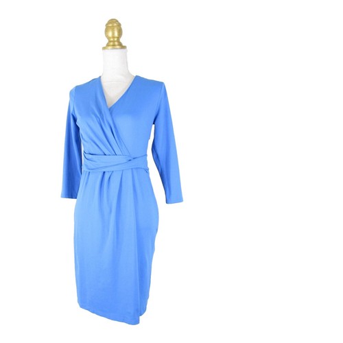 women satin dresses Rihoas Short Sleeve Satin Midi Dress V-Neck for Formal Evening, Ball, Apricot / S main image 1