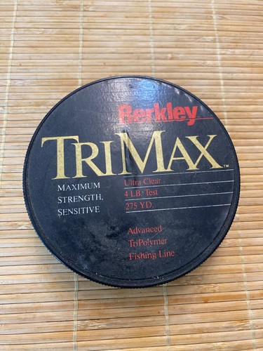 Berkley TriMax Ultra Clear Fishing Line - 4 Lb Test - 275 Yards
