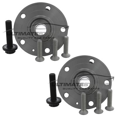 Front Wheel Bearing Hubs Kits With ABS Skoda Octavia Mk2 2005-2013 84mm 1 Pair