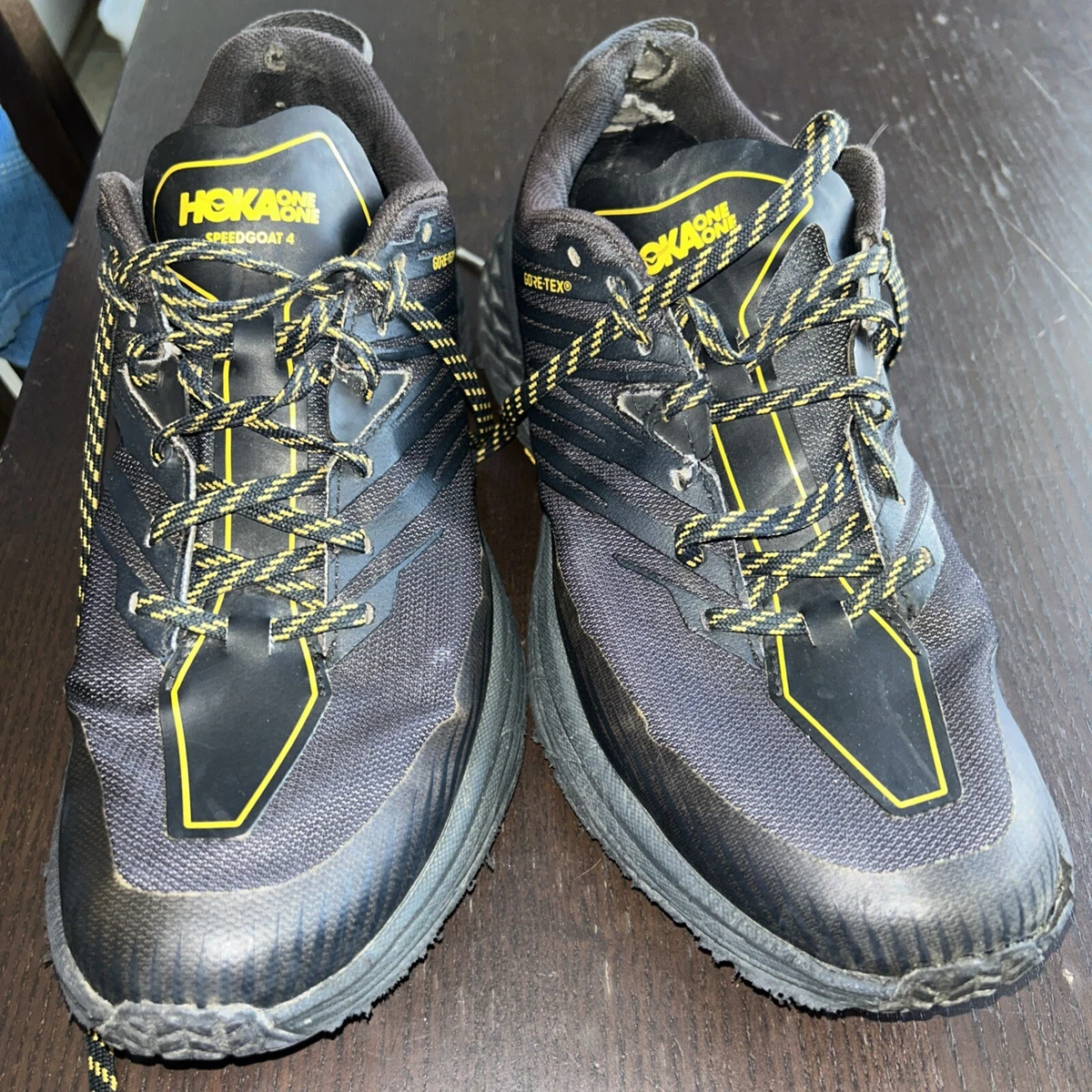 Hoka One One Speedgoat 4 GTX Black Trail Running Shoes Mens 12 UK 11.5 EU 46 2/3 Hoka M Speedgoat 4 GTX ADGG main image 2