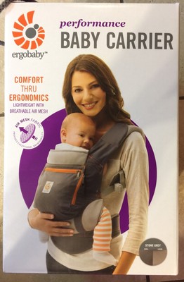 Ergobaby Performance Carrier Stone Grey 2025