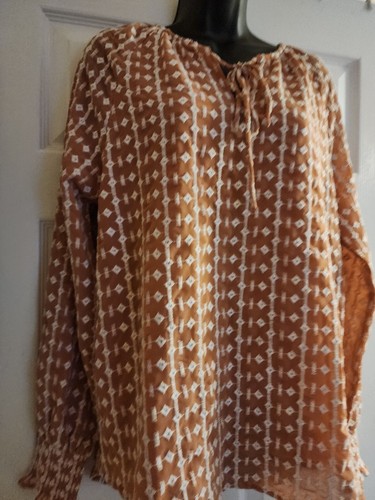 Walter Baker Womens Long Sleeve Peasant Blouse Top Tunic Size Small Retail $225 - Picture 12 of 19