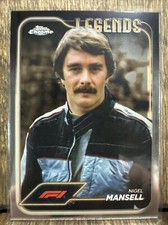 2024 Topps Chrome Formula 1 Nigel Mansell #189 F1 Legends