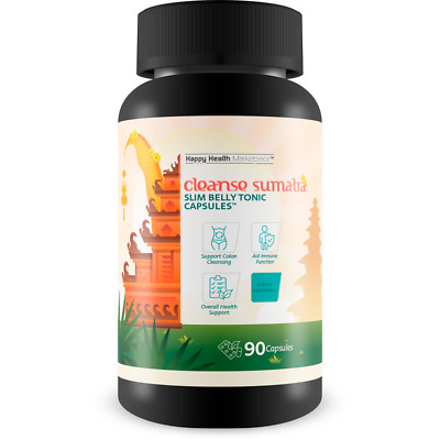 Cleanse Sumatra Slim Belly Tonic Capsules - Gut Cleanse Detox for Women & Men