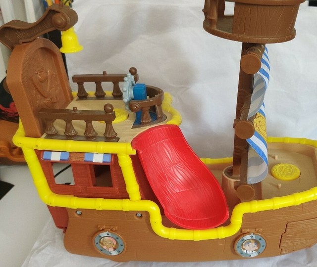 EUC VTech Disney Jake and The Never Land Pirates Smart Ship Learn & Go Games | eBay
