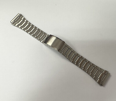 #ad Pulsar NOS Vintage 23mm x 20mm Stainless Steel Watch Bracelet $54.99