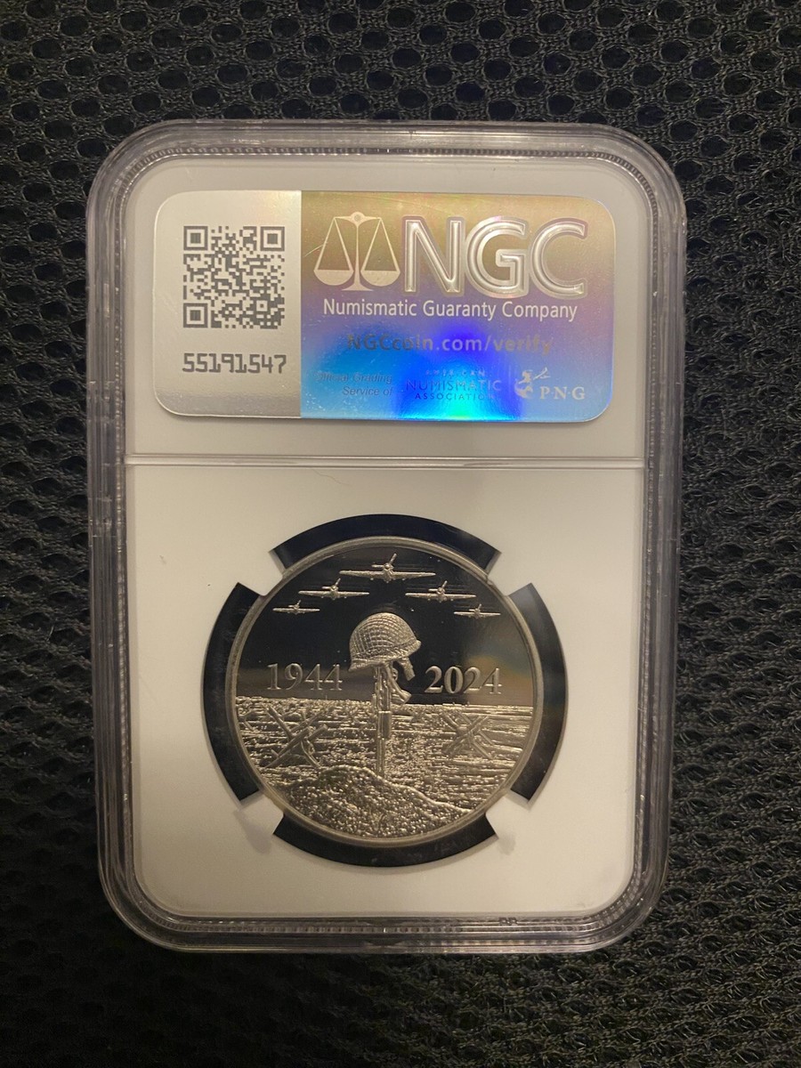 2024 Netherland D-Day 80th Anniversary NGC MS 69 DPL | eBay