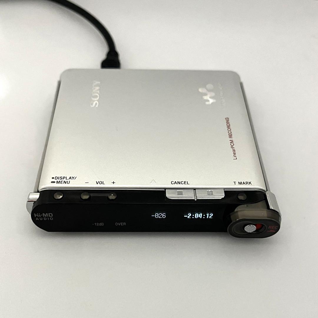 SONY MZ-RH1 Walkman Hi-MD MiniDisc Recorder/Player, Silver
