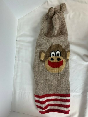 sock monkey dog sweater
