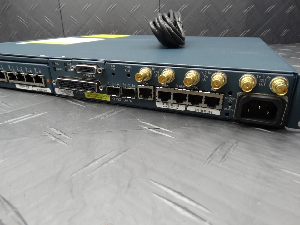 Cisco REMAN 15310 Series 15310-CL-AC-SA + P-ML-100T-8 Cisco ONS SONET - Imagem 3 de 4