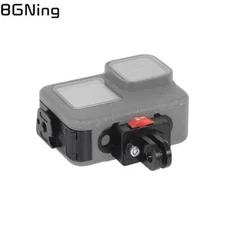For GoPro Hero 13 12 11 10 Mini Action Camera Cover V Lock 1/4 Base Mount Clamp