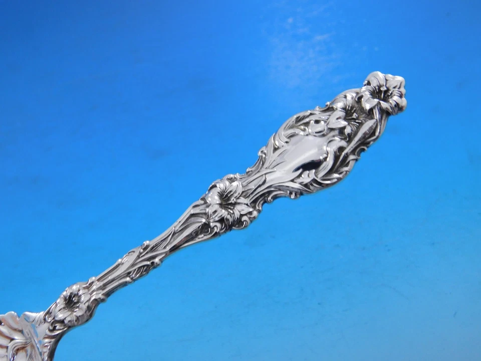 Juego de cubiertos de plata de ley Lily by Whiting para 8 servicio 72 piezas sin monograma Foto 4 de 4