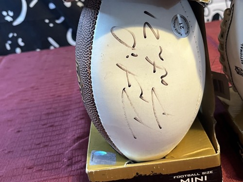 Mini palloni da calcio firmati autografati Patrick Peterson e Andre Ellington - Foto 2 di 7