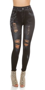 legging ouvert devant et derriere