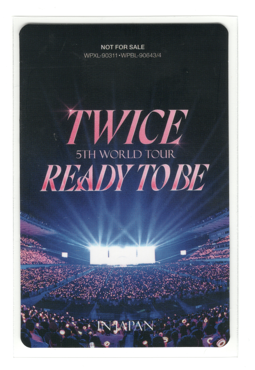 Twice Sana Photocard | Ready To Be in Japan DVD Photocard | eBay