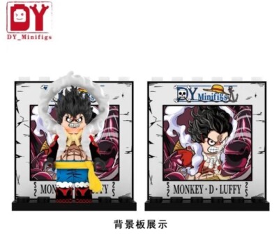 Monkey D Luffy Gear 4 Custom 2'' Miniature Figure (New/Mint)