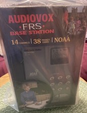 AUDIOVOX FRS BASE STATION 14 Channels 38 Privacy Codes NOAA NIB - BRAND NEW
