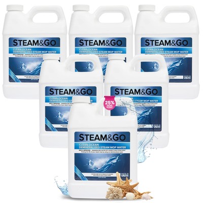 Demineralized Water - Multi-Surface Cleaning Solution for Steam Mop, Ready-to...