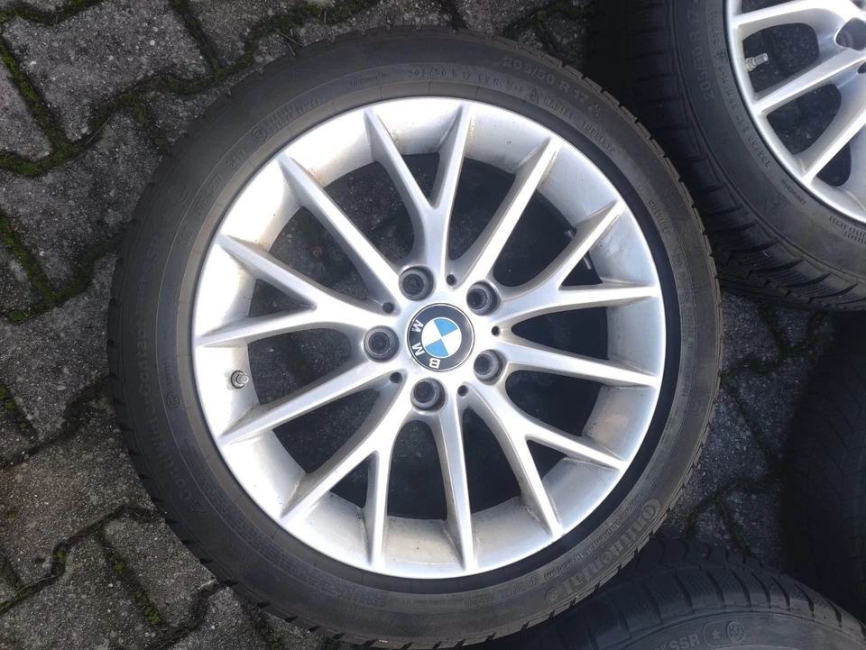 BMW 1er F20 F21 Winterradsatz Y-Speiche 205/50 R17 Continental Winter Contact - Bild 2 von 4