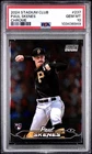 2024 Topps Stadium Club PAUL SKENES #237 - Chrome Rookie (RC) - PSA 10 GEM MT