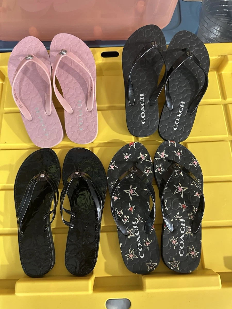 Coach Thong Casual Sandals for Women for sale | eBay