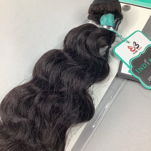 14” Indi Remi Unprocessed Natural Ocean Wave Virgin Human Hair Weft Extensions - Picture 2 of 6